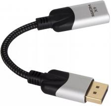 Переходник DisplayPort (M) - HDMI (F), 0.15м, VCOM CG621M-0.15