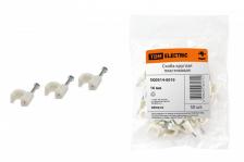 Tdm Скоба 16мм круглая пластиковая SQ0514-0019 1 ед.упак (50 шт)