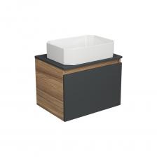 Тумба под раковину Bau Dream Blackwood 60 - современное и оригинальное решение для оснащения ванной комнаты. Тумба для ванной Bau исполнена: фасад - дуб Blackwood; классический белый корпус; матовая столешница с поверхностью Soft-touch, что позволяет ей вписаться в любой интерьер современной ванной. Тумба с ящиком BAU Dream 60 подходит по дизайну практически ко всем зеркалам и зеркальным шкафам брендов BAU, Акватон, Руно, 1 марка, Grossman, Orange, Onika, Cersanit и многим другим. Отверстие под смеситель можно разместить в любом удобном для вас месте с помощью мебельной фрезы 3,5 см. Раковина санфаянс накладная прямоугольная BAU Hotel 51х37, белая. Раковина накладная устанавливается на столешницу, тумбочку или стол и в отличие от встраиваемой, не врезается в ее поверхность.