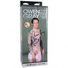 Фаллоимитатор DOC JOHNSON Фаллоимитатор-слепок порно-звезды Owen Gray Signature Cocks - 7 1.0