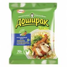 Доширак Квисти Курица, Doshirak куриный 70гр. 48 шт.
