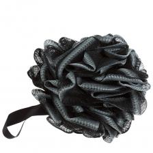 DEWAL BEAUTY Мочалка для тела, черная с белым 1 шт