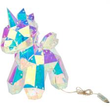 Светильник декоративный «Единорог», с USB проводом, 60 светодиодов. RGB свет, цвет корпуса радужный Uniel ULD-R503 USB/RGB UNICORN