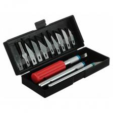 Набор ножей для резьбы по дереву РОКОТ 13 предметов 667-374