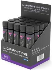 L-Карнитин жидкий WolfSport L-Carnitine 4500 (Carnipure) +Q10 20 амп x 25 мг, малина