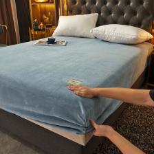 Сатиновая простыня CN Anhui 90x200x22 см