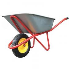 Тачка строительная Fit Профи 77612, 110 л, грузоподъемность 220 кг