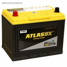 Автомобильный аккумулятор Atlas 75 Ач AX S65D26R AGM