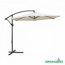 Садовый зонт Green Glade 6001 бежевый Размеры: Высота 2450мм Глубина 3000мм Ширина 3000мм