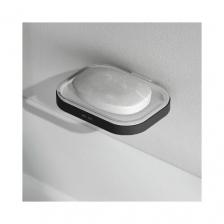 Стеклянная мыльница AM.PM Func A8F34222 с настенным держателем, черный