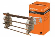 Tdm Распределительный блок на DIN-рейку РБ-200 4П 200А (4 шины 10xM6+1хM8) SQ0823-0008 1 шт