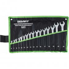 Набор ключей комбинированных Набор комбинированных ключей ВОЛАТ 6-24 мм, 16 предметов 15350-16