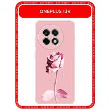 Чехол на Oneplus 13R/Ace 5/5 Pro / Ван Плас 13R/Асе 5/5 Про с принтом Роза в краске