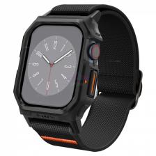 Чехол с ремешком Spigen Lite Fit Pro для Apple Watch 46 мм (Чёрный)