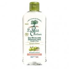 Мицеллярная вода LE PETIT OLIVIER Вода мицеллярная для снятия макияжа с лица и глаз с экстрактом Оливы Extrait d'Olive Eau Micellaire 400