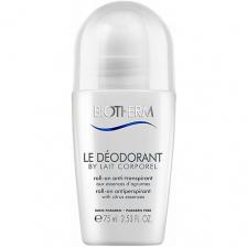 Дезодорант-ролик BIOTHERM Гипоаллергенный шариковый дезодорант-антиперспирант Lait Corporel Le Deodorant 75