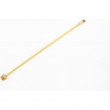 Подводка предназначена для соединения смесителей с трубами подвода горячей и холодной воды. Выполнена из латунной трубы ДКРНП 8х1 НД Л63 ГОСТ 494-90, имеющая достаточную жесткость, что позволяет закручивать подводку в труднодоступные места за шестигранник противоположного штуцера. Подводка выполнена по технологиям, обеспечивающим прочность до 200 атмосфер. Штуцер М10х1 с резиновым кольцом. Латунная трубка имеет достаточную жесткость, чтобы уплотнить резьбу М10х1, прилагая усилие к противоположному концу. Штуцер G1/2. Длина трубки 400мм. Рабочее давление - 1,0 Мпа. Расход воды через подводки при давлении 0,05 МПа 4,2 л/мин. Диапазон рабочих температур от +5 до +75 °С. Присоединительные размеры: -наружная резьба 1 штуцера М10х1-6g ГОСТ 24705 - наружная резьба 2 штуцера G1/2"-В ГОСТ 6357