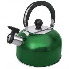 Home Element Чайник со свистком HE-WK1602, 2 л, 2 л, зеленый изумруд