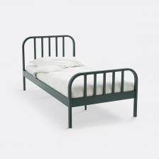 Кровать из металла Pensio 90 x 190 см зеленый