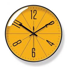 Настенные часы Reloj золотые