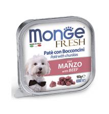 Monge Dog Fresh Beef / Влажный корм Консервы Монж Фреш для взрослых собак Говядина (цена за упаковку)