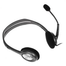 Наушники Logitech Stereo Headset H111 Gray (981-000588)