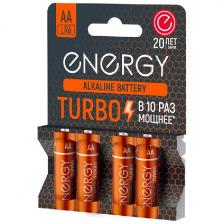 Батарейка алкалиновая Energy Turbo LR6/4B (AА) 107051