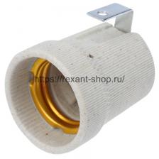 Rexant Патрон керамический E27 с держателем, 11-8867 1 шт