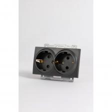 Розетки ELBI - элегантность и простота. Линии, которые изменят ваше жилое пространство своим простым и элегантным дизайном. Розетка состоит из механизма и накладки, рамка в комплект не входит. При выборе рамки обратите внимание на её серию — она должна соответствовать серии розетки.