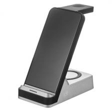 Беспроводное зарядное устройство Stand для iPhone, 3 в 1
