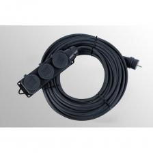 Удлинитель морозостойкий АТЛАНТ КГ Электрон 2х1,5 3 гнезда 20м IP44 EL70129