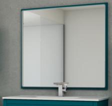 Зеркало в ванную Cezares Tiffany 98 голубое с подсветкой