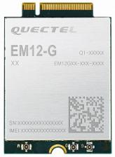 Модем 4G LTE/3G Quectel EM12-G Cat.12 агрегация 3-х каналов до 600 Mbit/s (M.2 модуль)