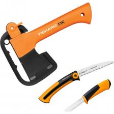 Универсальный топор Х5 и Пила и Универсальный нож Fiskars 1057912