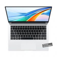 14" Ноутбук HONOR Ноутбук HONOR "MagicBook X14", 14 дюймов, IPS, i5, SSD 512ГБ, Windows 11 1920x1200 FRI-F56, Intel Core i5-12450H 1920x1200, Intel Core i5 12450H 2 ГГц, RAM 16 ГБ, LPDDR4X, SSD 512 ГБ, Intel UHD Graphics, Windows 11 Home, Global, серебристый