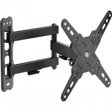 Настенный, поворотно-наклонный, кронштейн для ТВ и мониторов серии ROTATION с функцией портретно-альбомной ориентации UNITEKI FM370ROTO, который предназначен для дисплеев с диагональю от 13 до 43 дюймов (33,02 - 109,2 см.). Максимальный выдерживаемый вес составляет 20.0 кг., что делает кронштейн подходящим для широкой линейки малых и средних digital-панелей. Крепление универсально за счет множества предусмотренных производителем размеров VESA от 75x75 мм. до 200x200 мм., а так же совместим с серией кронштейнов FP от UNITEKI, за счет чего, Вы сможете разместить как планшет или электронную книгу, так и закрепить монитор без отверстий VESA в тыльной части. Не стандартные отверстия VESA, (мм.): 135x135, 150x150, 171x171, 174x174, 241x100, 205x100, 171x100, 150x100. Широкий выбор вариантов монтажных отверстий для установки на стену позволяет надежно зафиксировать кронштейн. Наклонно поворотный кронштейн FM370ROTO отвечает высочайшим стандартам качества, он прочен и долговечен. Настенное крепление для телевизора надежно в работе и безопасно в регулировке. Предусмотрена опция разворота монитора до вертикального (портретного) 90° положения – дополнительный бонус для дизайнеров и программистов. Идеальный вариант для крепления мониторов считывающих устройств, кассовых аппаратов и пропускных терминалов, верный офисный помощник, спутник колл-центров и компьютерных клубов. Также Вас обязательно порадует наилучшее сочетание цены и качества.