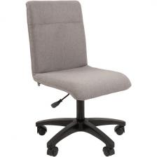 Кресло компьютерное с тканевой обивкой с регулировкой высоты Chairman 025 ткань темпо 10 св. серая CHAIRMAN
