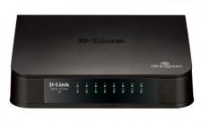 Неуправляемые коммутаторы D-Link , 16-port UTP 10/100Mbps Auto-sensing, Stand-alone, Unmanaged [DES-1016A/E2A]