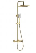 Душевая стойка Wonzon & Woghand WW-AE33110-BG брашированное золото