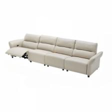 Диван-реклайнер на 4 места Xiaomi 8H Cloud Toast Italian Leather Electric Sofa 3560 mm Off White (B6S)