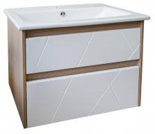 Подстолье ASB-Mebel Диана 60 с умывальником Элина 60, белый