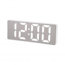 Режимы отображения времени, даты и температуры переключаются автоматически с интервалом в несколько секунд. Часы имеют: 2 часовых формата - 12 и 24 часа, 2 температурные шкалы - по Фаренгейту и Цельсию. Почасовой формат отображения времени и температурные шкалы можно выбрать в настройках меню. Питание осуществляется через USB-порт (кабель входит в комплект) или от 3 батареек типа ААА (не входят в комплект). Возможно питание от сети через адаптер постоянного тока 5 В (продается отдельно). Размеры часов 160х60х25 мм.