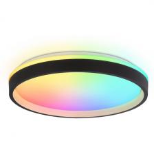Потолочный светильник круглый RGB светодиодный с пультом (ночной режим, таймер) Ambrella ORBITAL FZ610