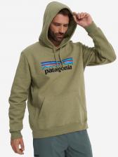 Худи мужское Patagonia Logo Uprisal, Зеленый