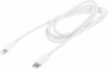 Кабель Xiaomi USB Type-C - Lightning (BHR4421GL), белый, 1 м