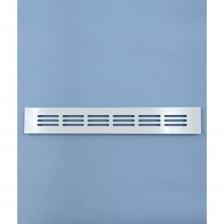 Решетки металлические декоративные с фланцем предназначены для естественной вентиляции. Не рекомендуется использование в системе принудительной вентиляции с большими скоростями воздуха вследствие большого сопротивления. Материал – металл, полимерная эмаль. Решетка используется для перетока воздуха, где надо выровнять влажность между смежными помещениями, либо в системе радиаторных батарей, закрытых в декоративные панели или гипсокартон.