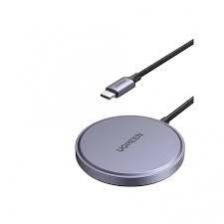 Зарядное устройство UGREEN W703 (55206) 15W Wireless Charger with MagSafe для iPhone, серый 55206_