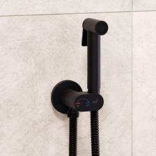 Гигиенический душ со смесителем RGW SP-213-B Черный (Смеситель/шланг/гигиенический душ/) 581408213-04