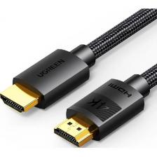 Кабель Ugreen HD119 (30999) 4K HDMI Cable Male to Male Braided. Длина 1 м. Цвет: черный