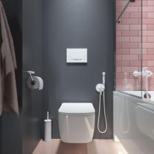 Клавиша смыва универсальная 006 IDDIS Unifix (UNI06MWi77), белая